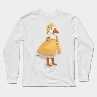 Raincoat Goose Long Sleeve T-Shirt